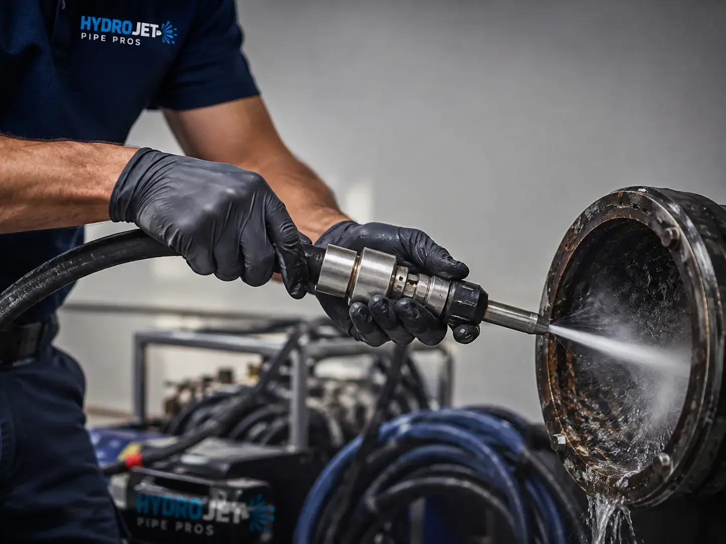 Hydro Jet Pipe Descaling in Reading, MI